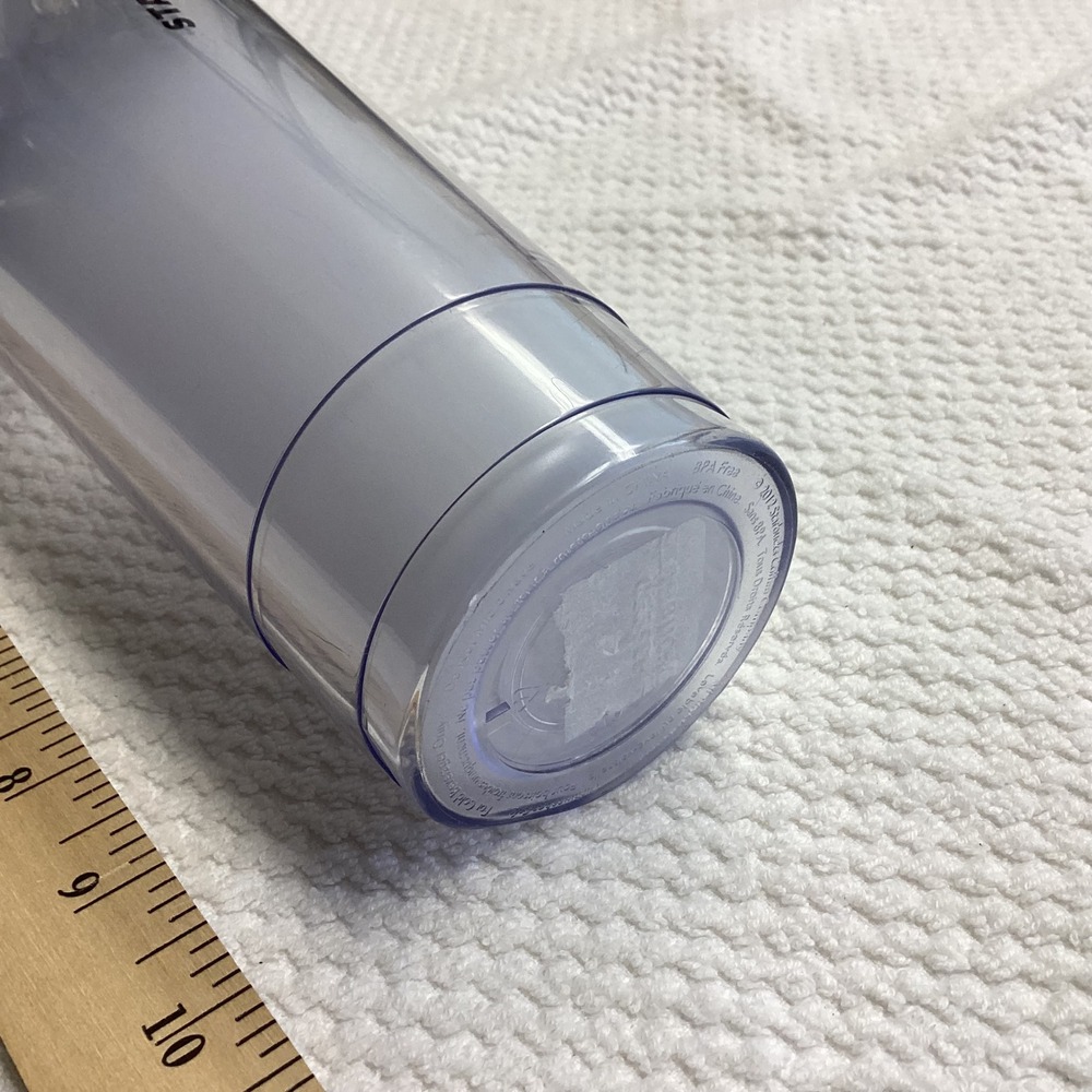 Starbucks Venti  Frosted Copper Dome Tumbler 24 oz Double Wall‎ VGUC - Picture 6 of 8